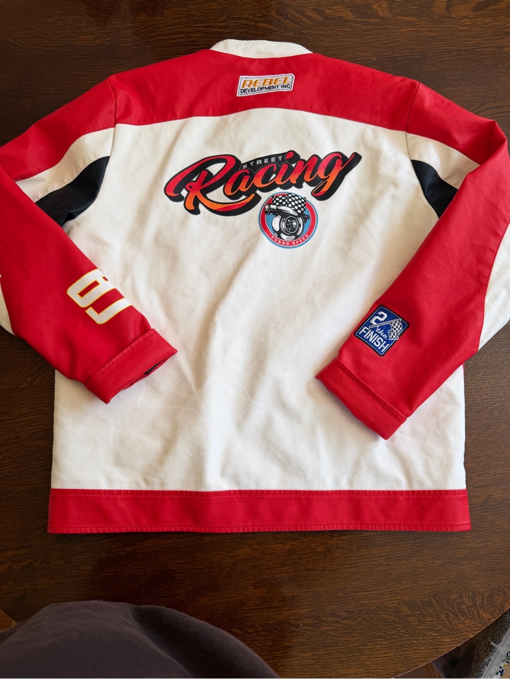 Refinery Republic Adult Racing Jacket - Picture 8 of 10